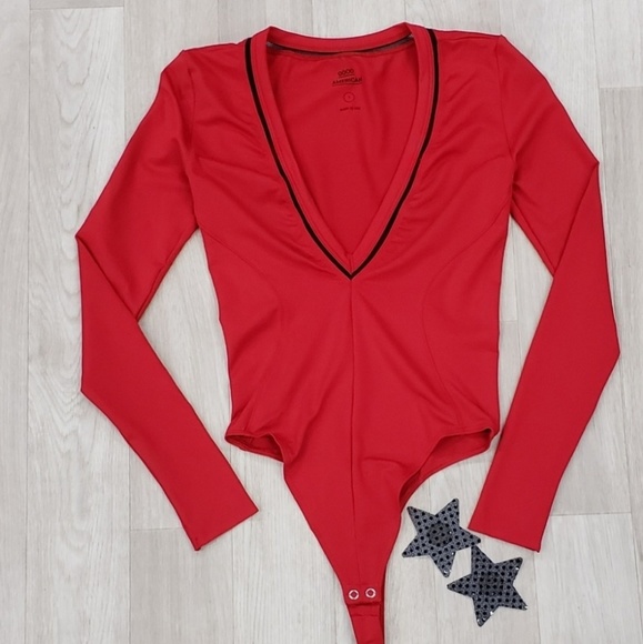 GOOD AMERICAN KHLOE KARDASHIAN BODYSUIT  ♥️🖤 - Picture 2 of 7